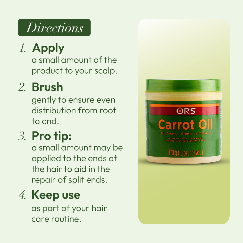 ORS Carrot Oil Hairdress (6.0 oz)