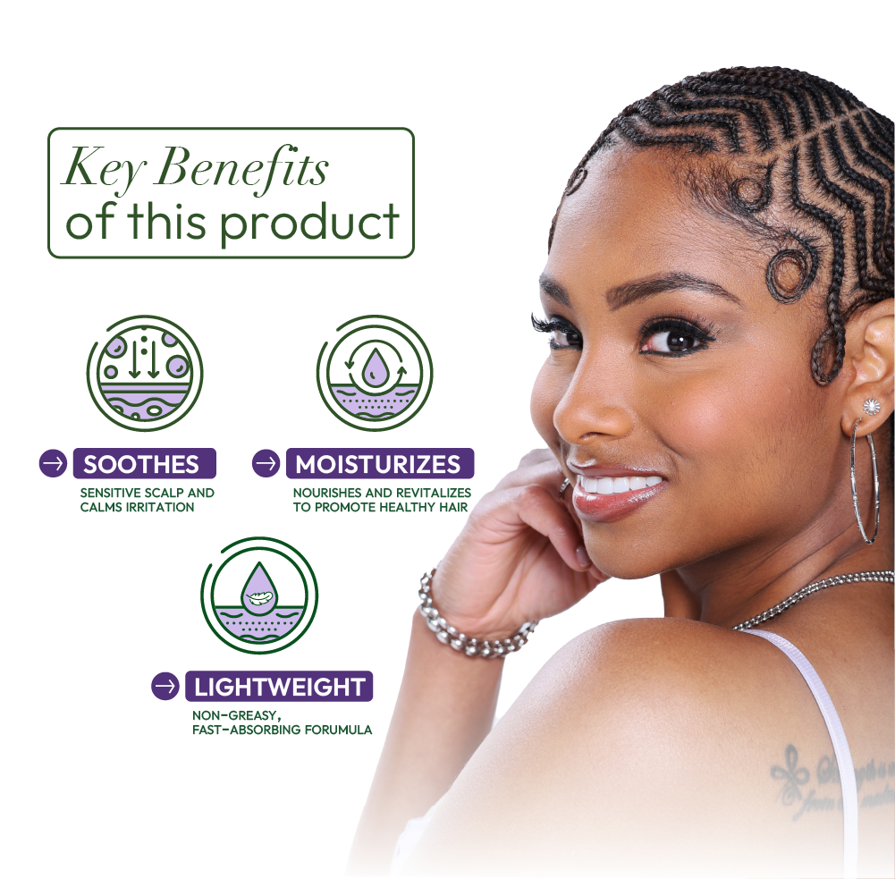 ORS Olive Oil Braidzone Soothing Scalp Oil for Scalp & Nourishment (4.3 oz)