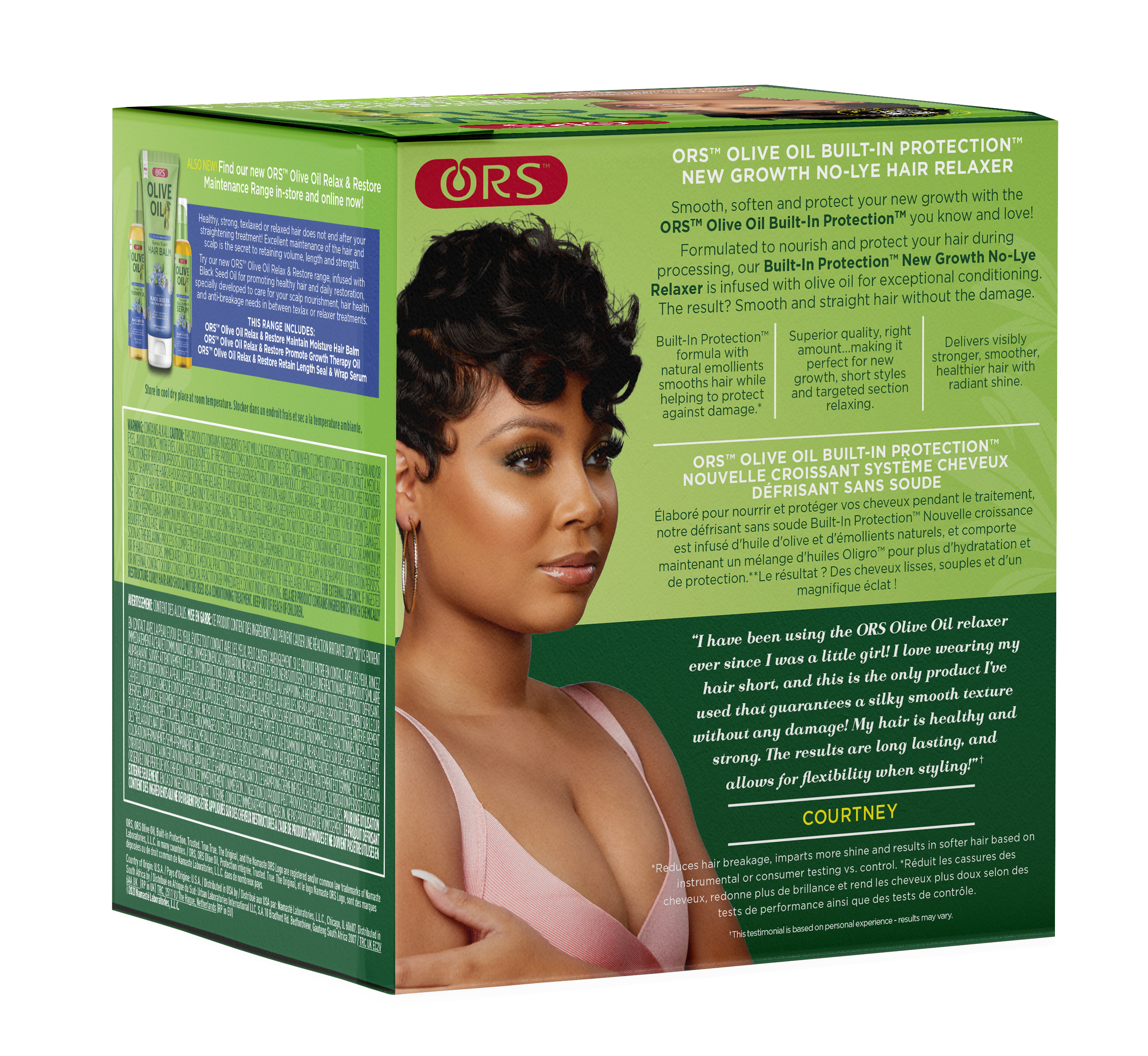 ORS Olive Oil New Growth No-Lye Hair Relaxer - Normal