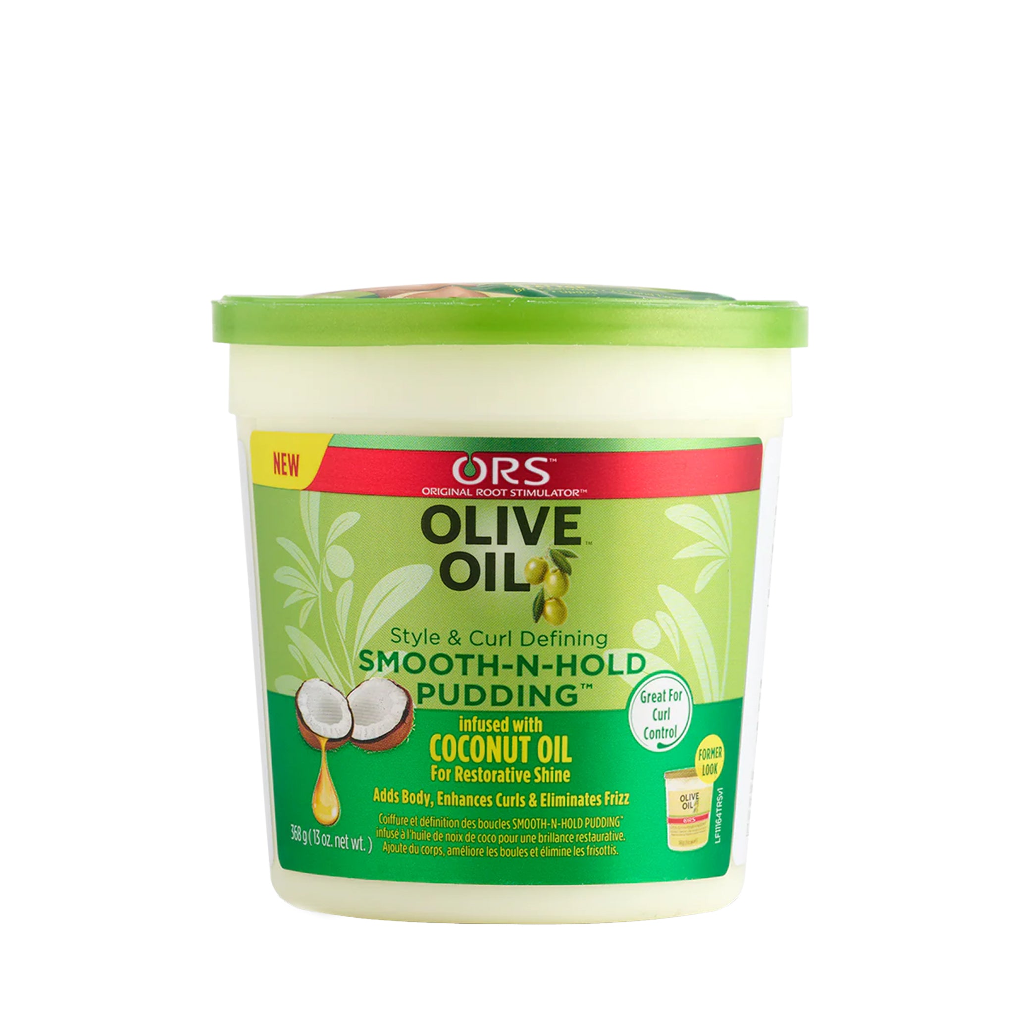 ORS Olive Oil Smooth-N-Hold Pudding for Restorative Shine (13.0 oz)