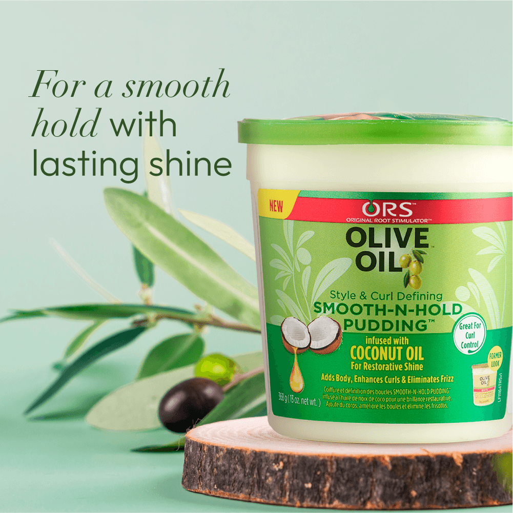 ORS Olive Oil Smooth-N-Hold Pudding for Restorative Shine (13.0 oz)