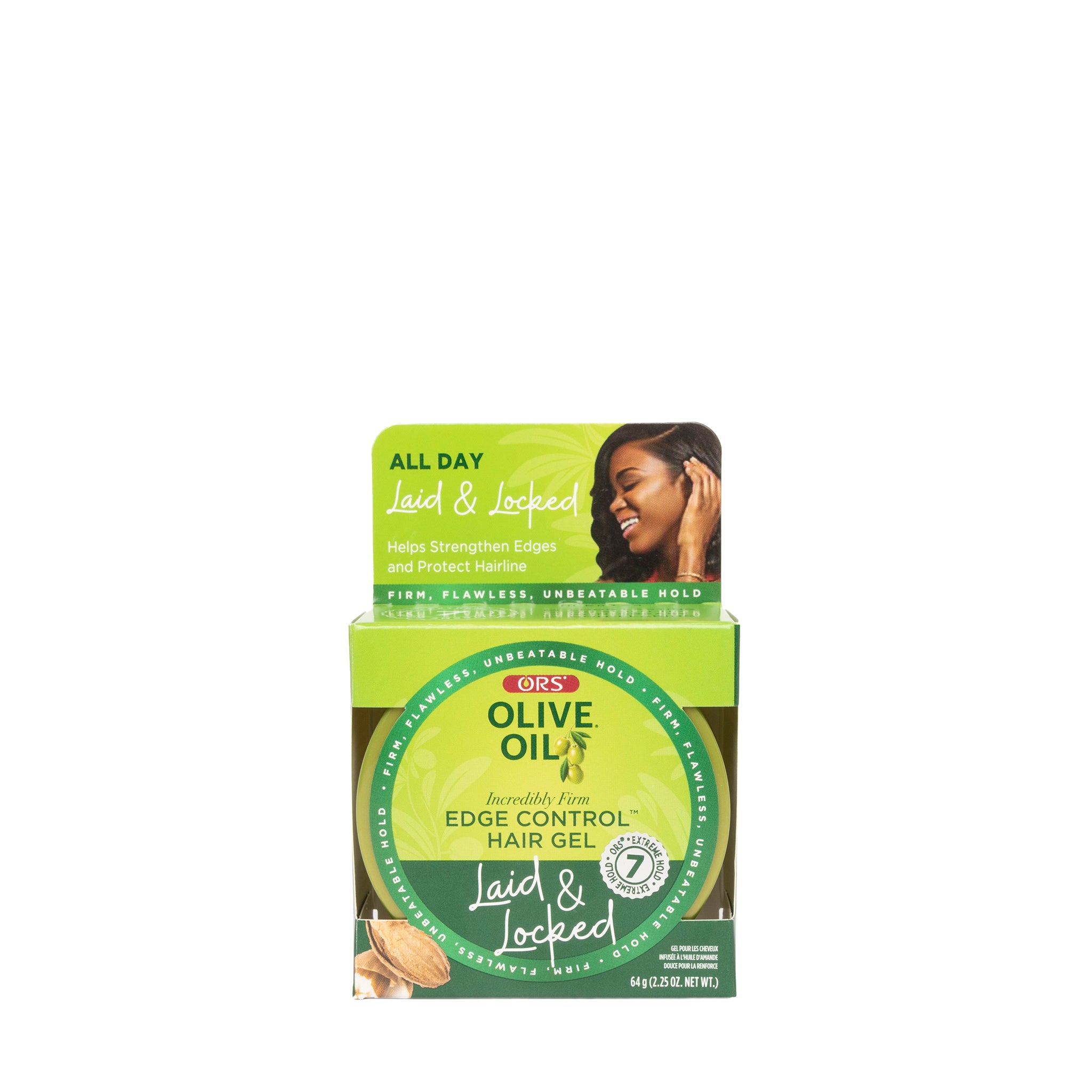 ORS Olive Oil Edge Control Hair Gel for Strengthening (2.2 oz)