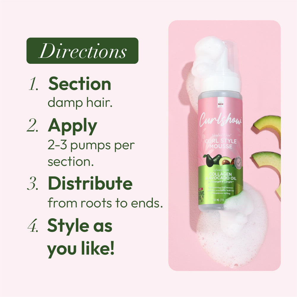 ORS Olive Oil Curlshow Curl Creator, Style Milk & Mousse 3-Piece Set