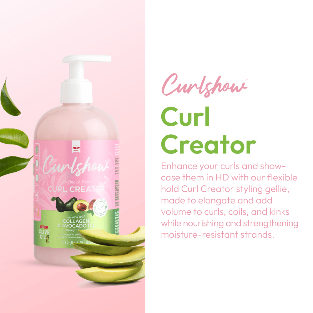 ORS Olive Oil Curlshow Curl Creator, Style Milk & Mousse 3-Piece Set