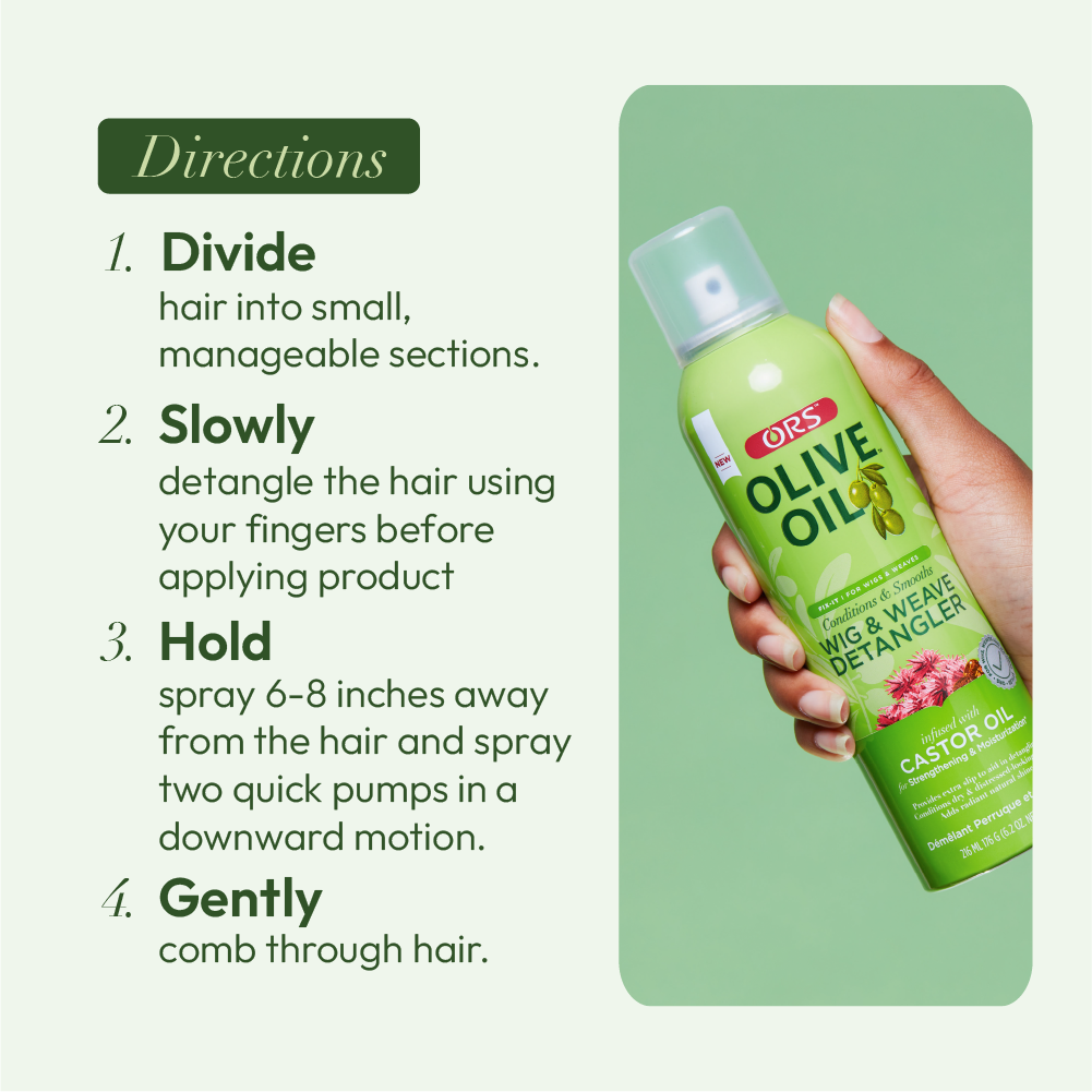 ORS Olive Oil Fix-It Wig & Weave Detangler (6.2 oz)