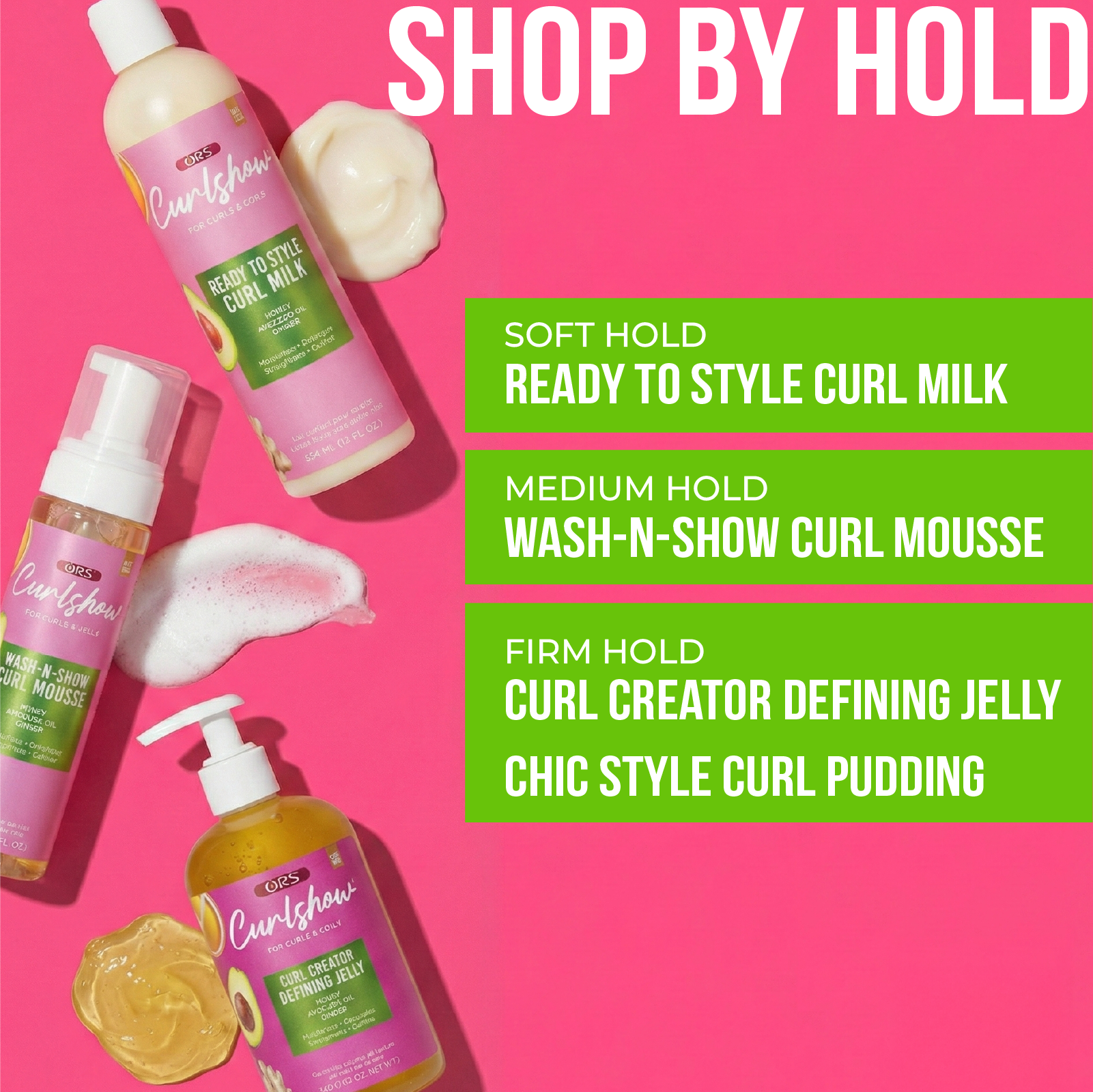 ORS Curlshow Chic Style Curl Pudding for Strength & Moisture (12.0 oz)