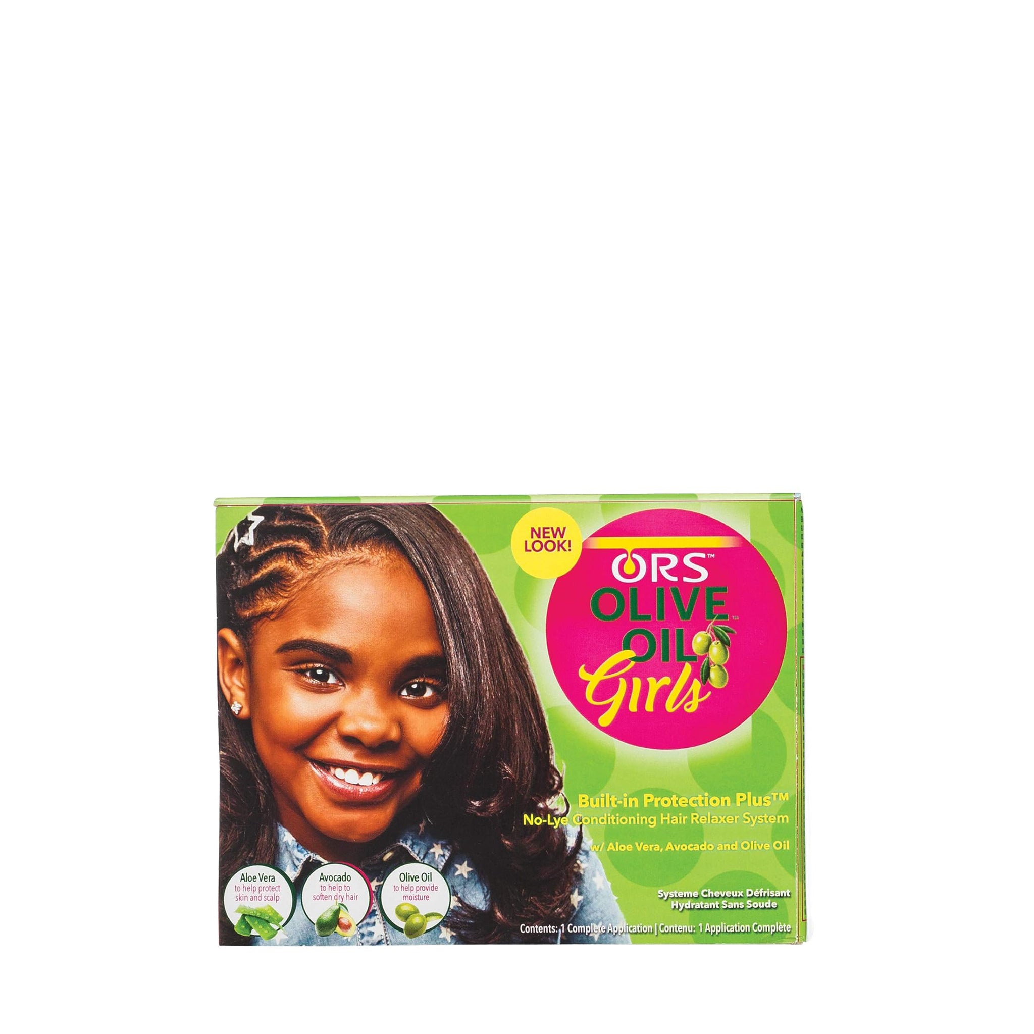 ORS Olive Oil Girls No-Lye Conditioning Hair Relaxer System