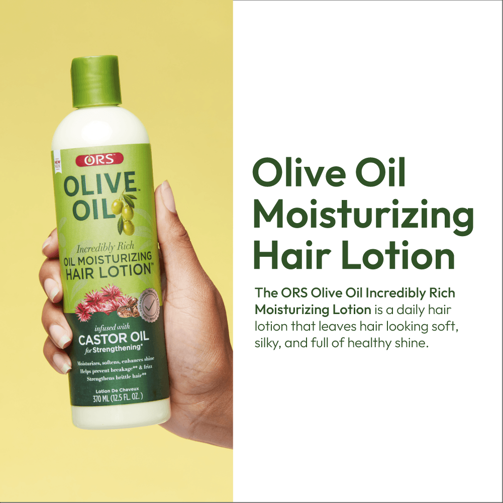 ORS Olive Oil Moisturizing Hair Lotion for Strengthening (12.5 oz)