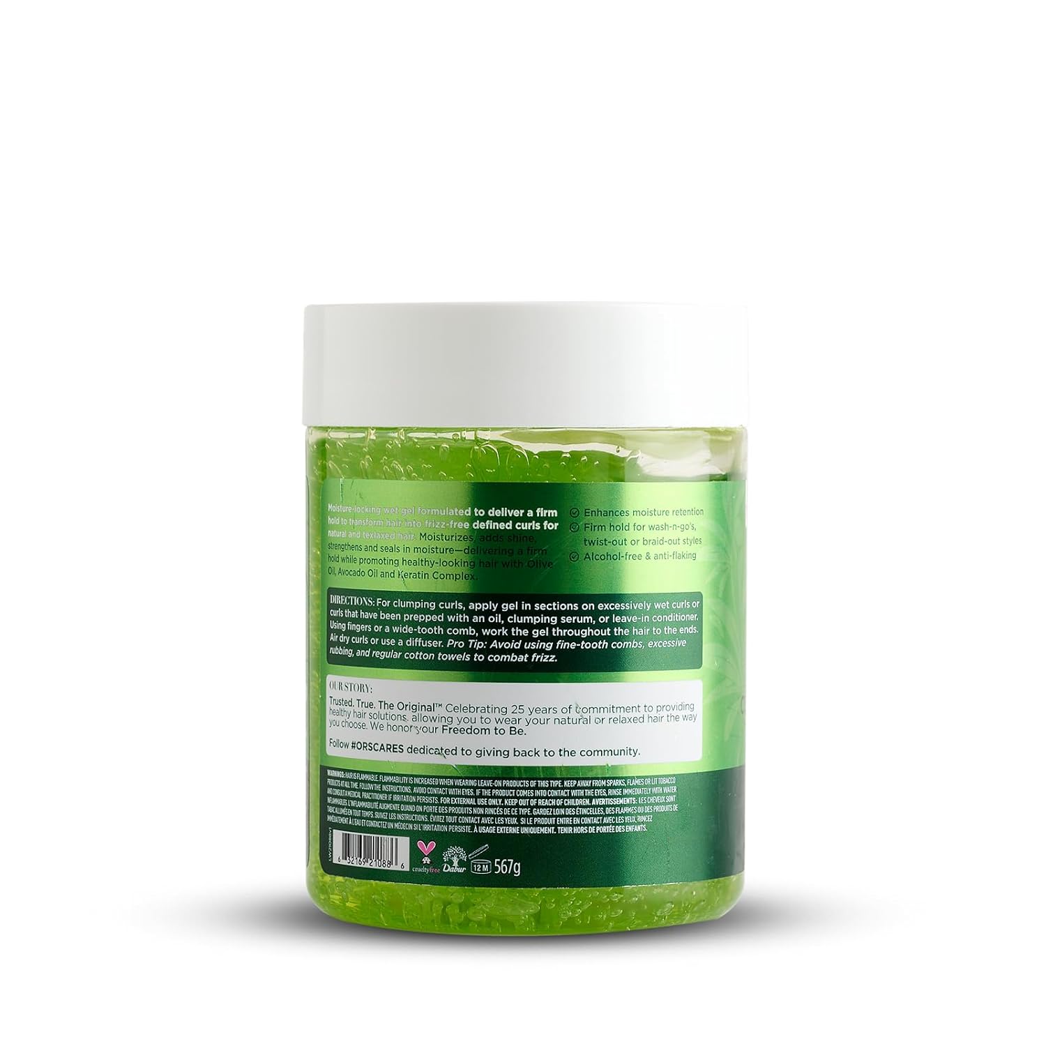 ORS Olive Oil Style & Sculpt Ultra HD Curl Clumping Gel (20.0 oz)