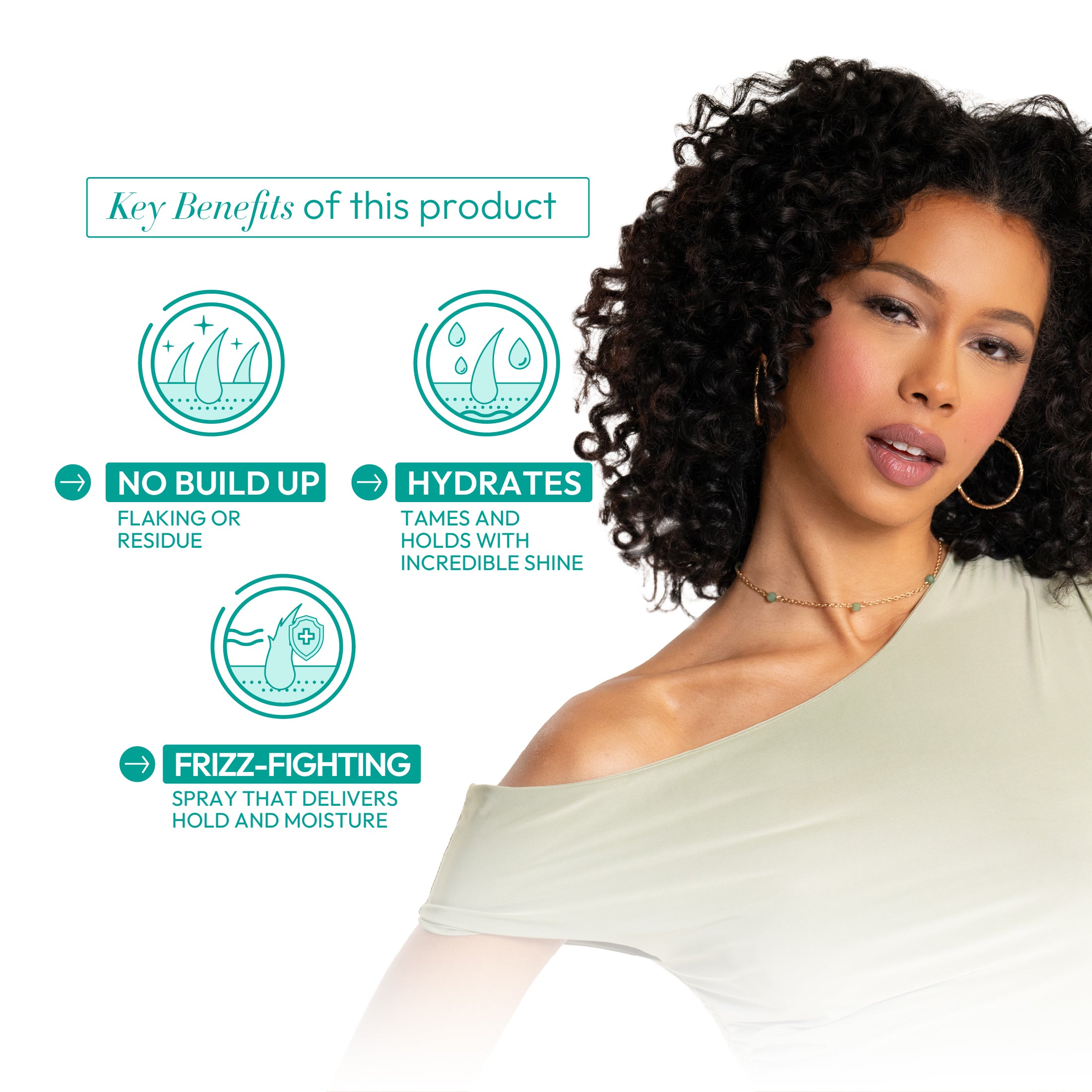 ORS Olive Oil Goodbye Dry Radiant Shine Holding Spray (8.0 oz)