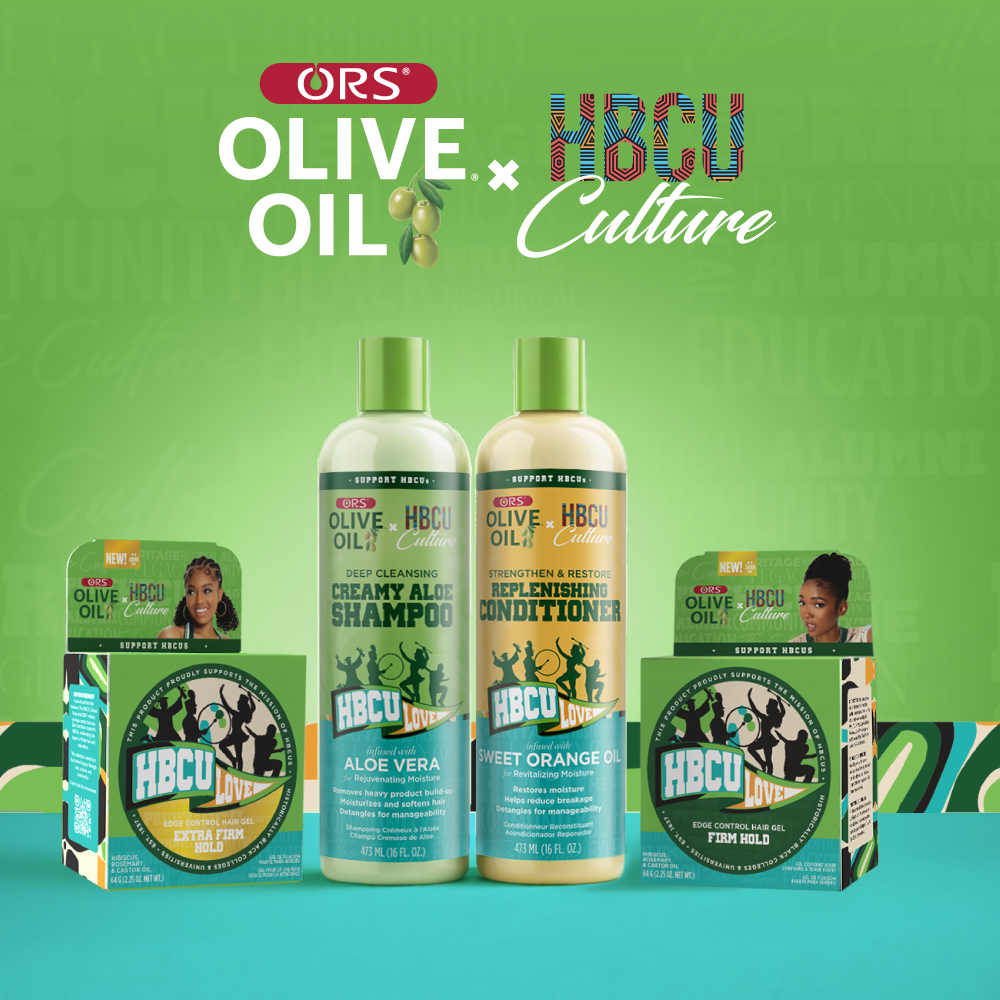 ORS Olive Oil HBCU Edge Control Hair Gel Extra Firm Hold (2.2 oz)