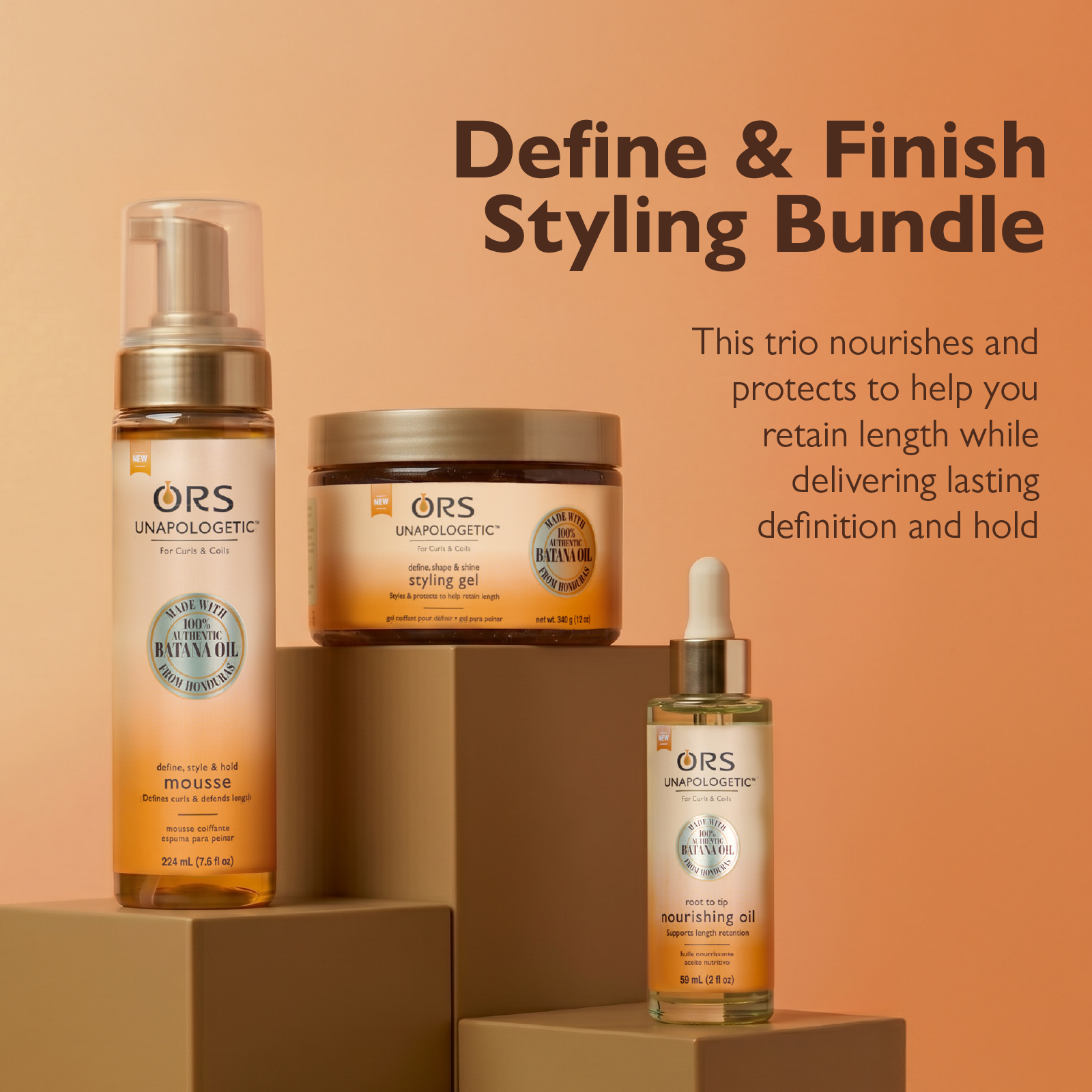 Unapologetic Define & Finish Styling Bundle