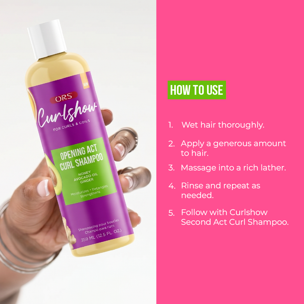 ORS Curlshow Opening Act Curl Shampoo (12.5 oz)
