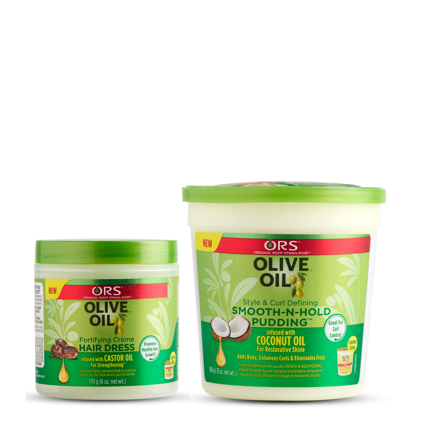 ORS Olive Oil Fortifying Creme & Smooth-N-Hold Pudding 2-Piece Set