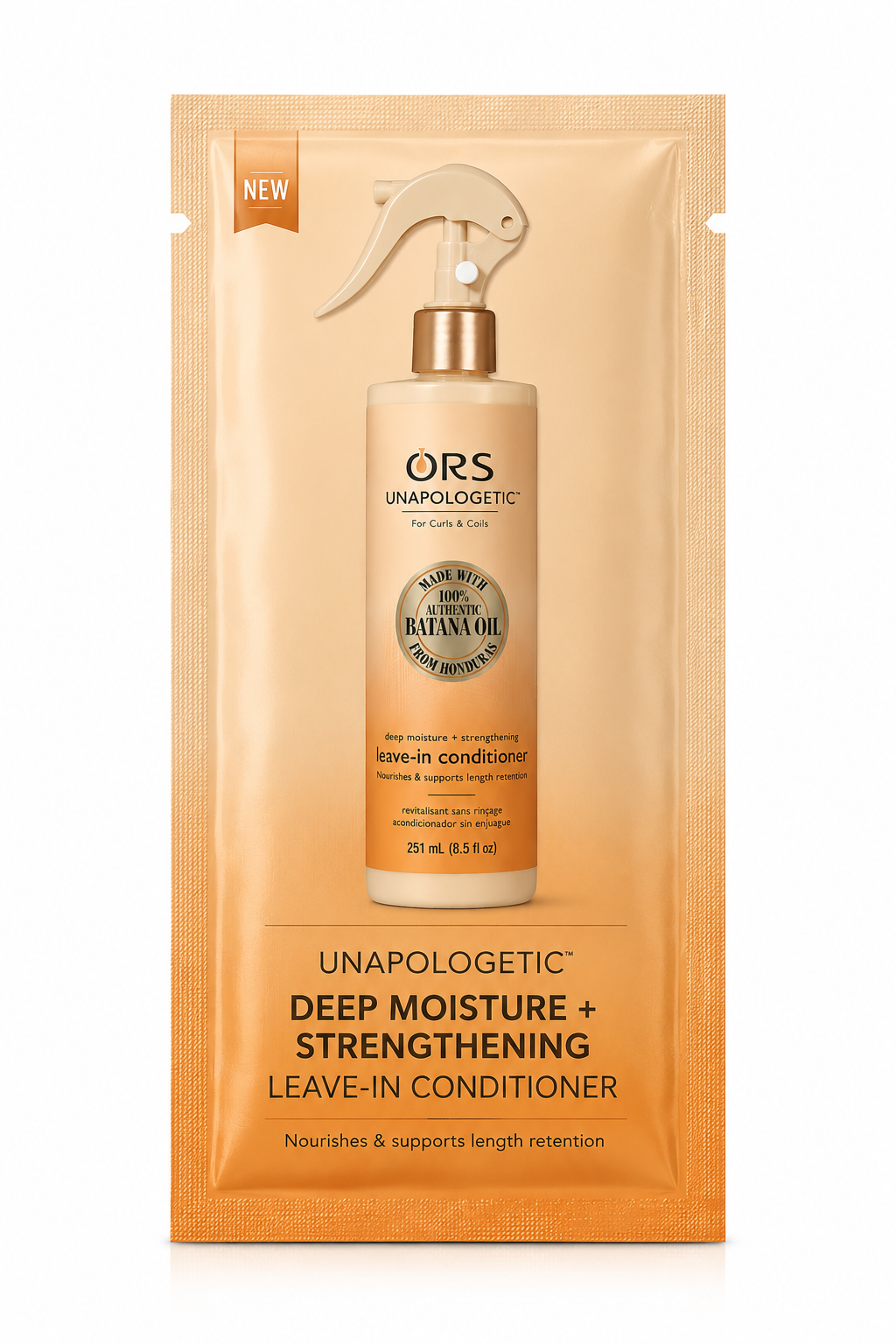 Unapologetic Deep Moisture + Strengthening Leave-In Conditioner (0.5 oz) - Sample