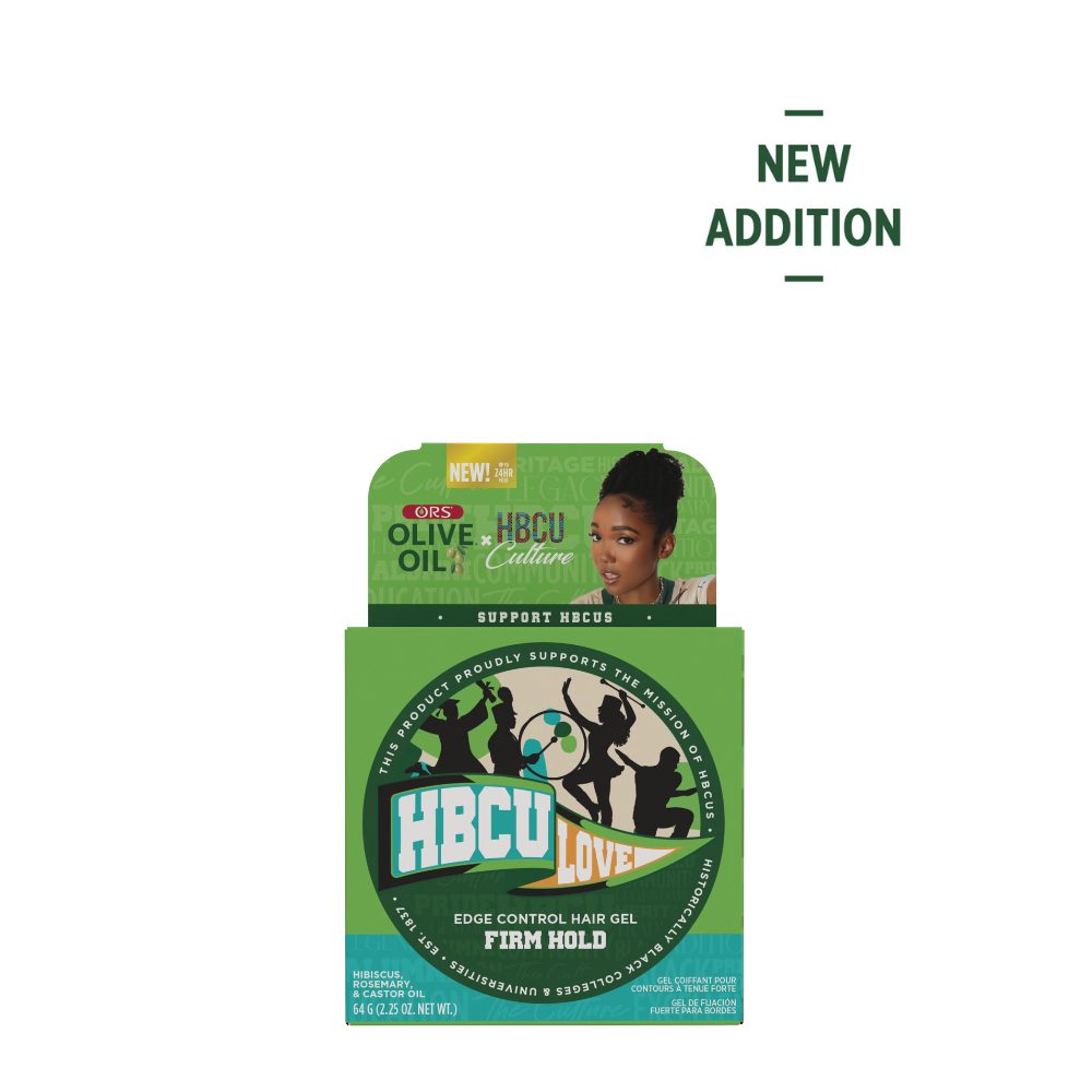 ORS HBCU Olive Oil Edge Control Hair Gel Firm Hold (2.2 oz)