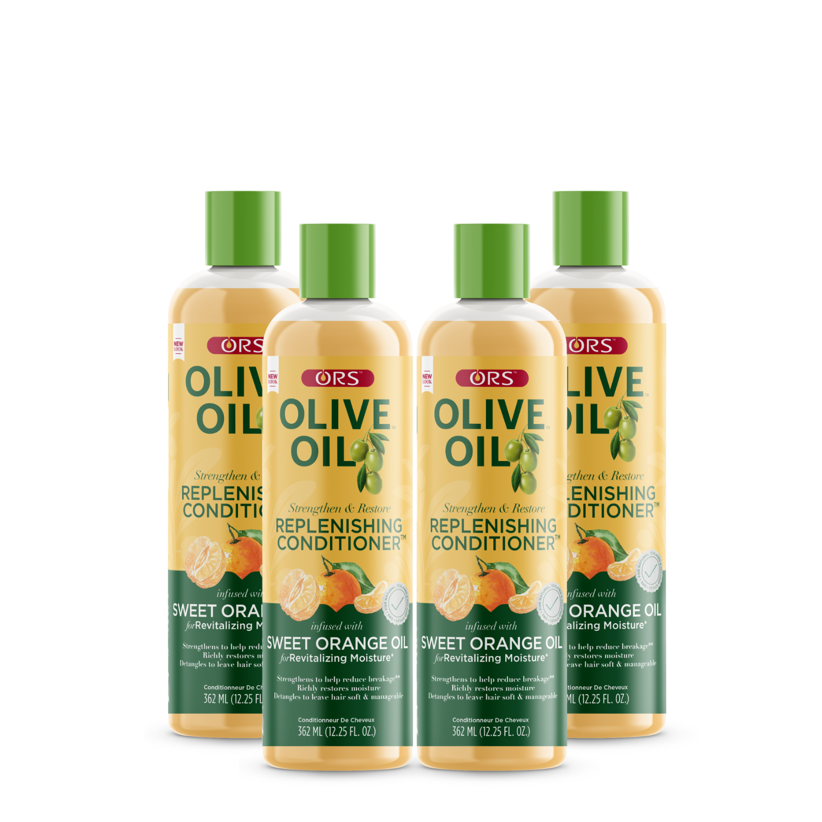 ORS Olive Oil Replenishing Conditioner for Revitalizing Moisture (12.25 oz) 4-Pack