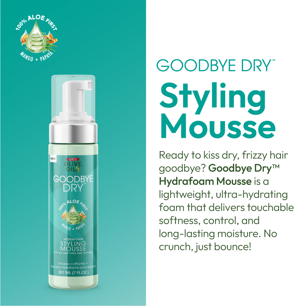 ORS Olive Oil Goodbye Dry Hydrafoam Styling Mousse (7.0 oz)