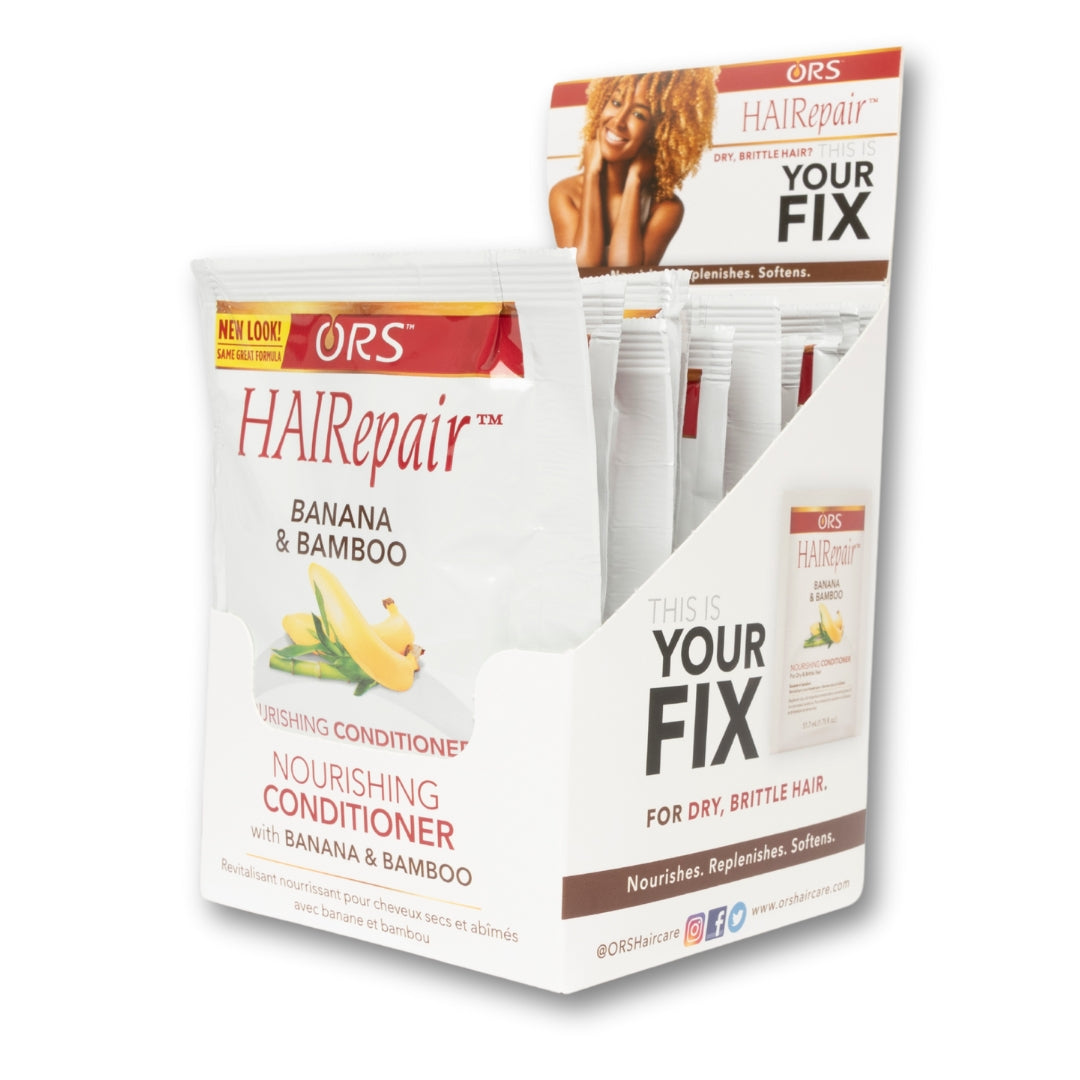 ORS HAIRepair Banana &amp; Bamboo Nourishing Conditioner  (1.75 oz) 12-Pack