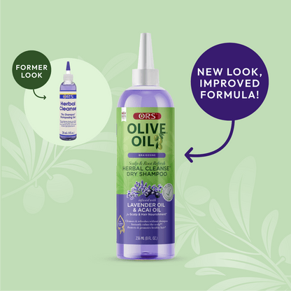 ORS Olive Oil Braidzone Herbal Cleanse Dry Shampoo for Scalp &amp; Hair Nourishment (8.0 oz)