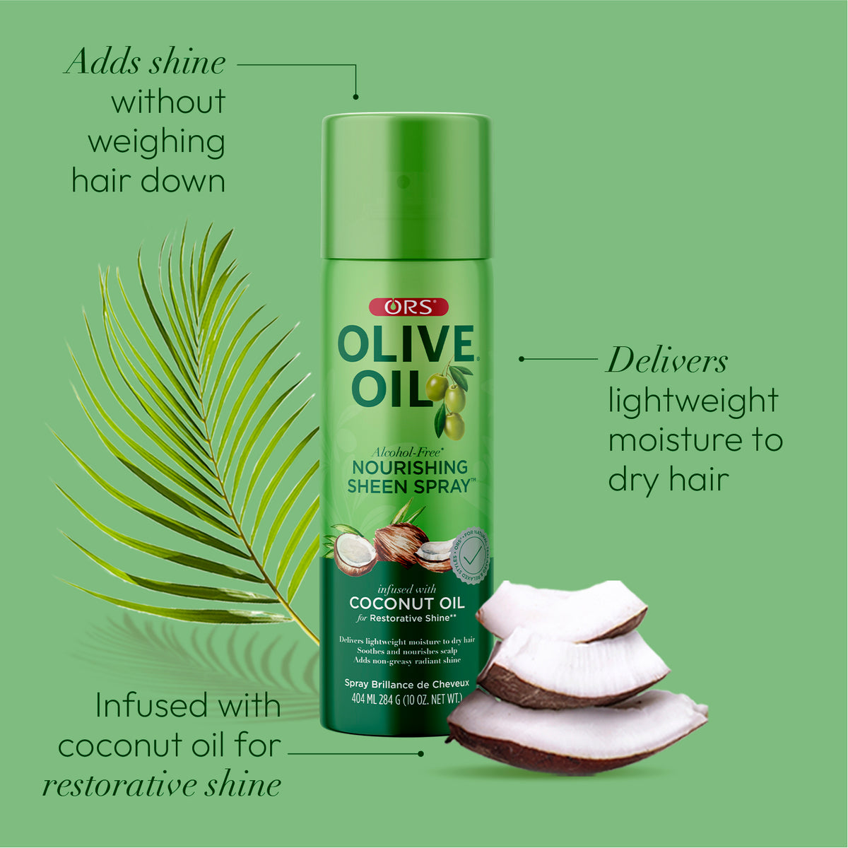 ORS Olive Oil Sheen Spray, Nourishing