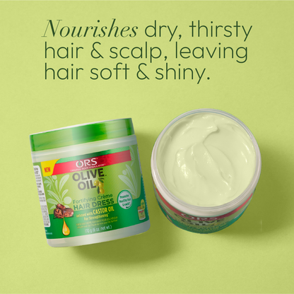 ORS Olive Oil Fortifying Creme Hair Dress for Strengthening (6.0 oz)