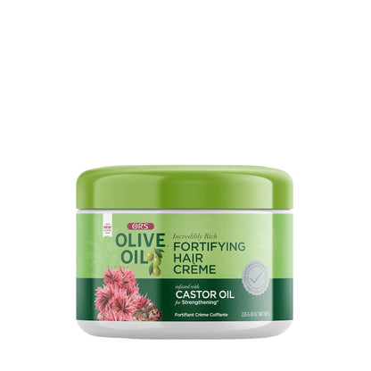 ORS Olive Oil Fortifying Creme Hair Dress for Strengthening (8.0 oz)