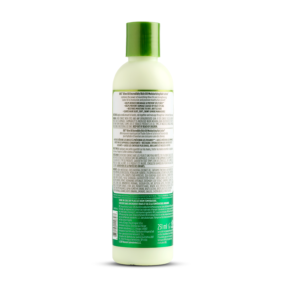 ORS Olive Oil Moisturizing Hair Lotion for Strengthening (8.5 oz)