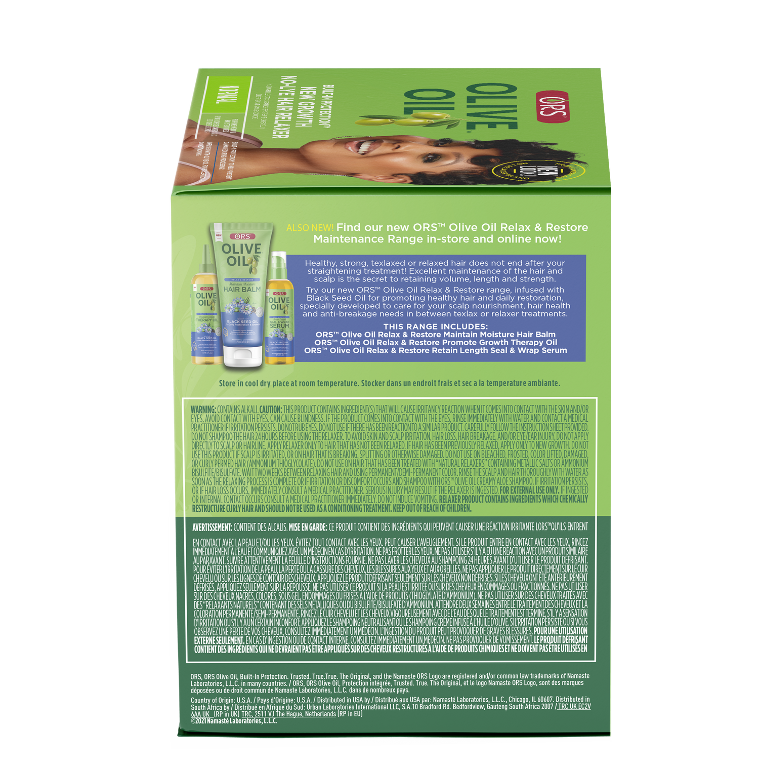 ORS Olive Oil New Growth No-Lye Hair Relaxer - Normal