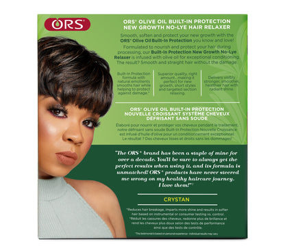 ORS Olive Oil New Growth No-Lye Hair Relaxer - Extra Strength