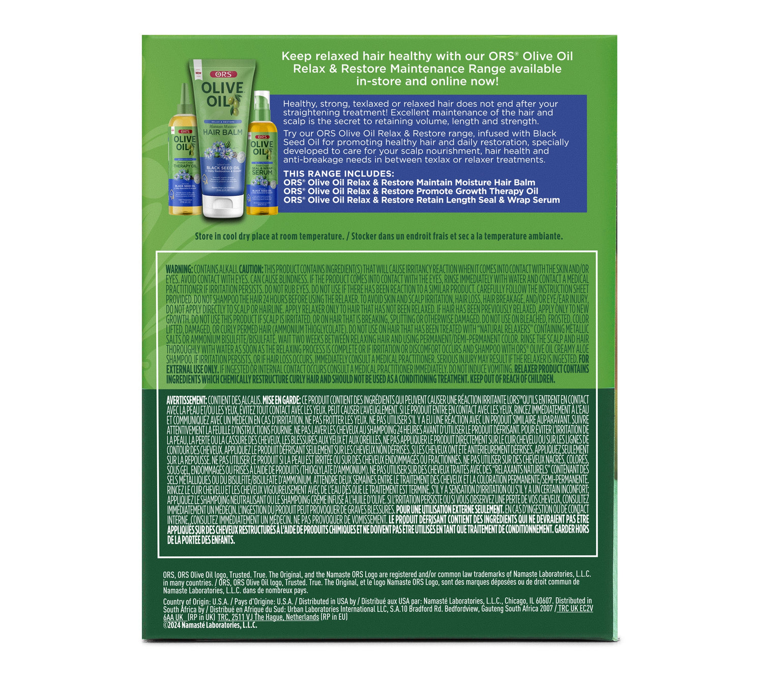 ORS Olive Oil New Growth No-Lye Hair Relaxer - Extra Strength