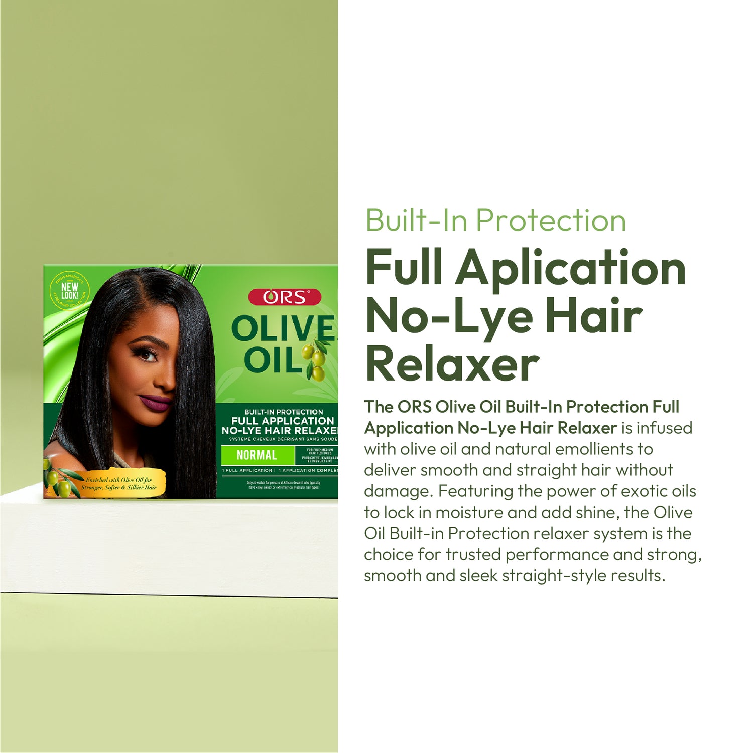 ORS Olive Oil Full Application No-Lye Hair Relaxer - Normal