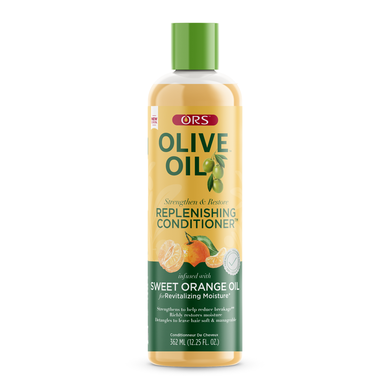 ORS Olive Oil Strengthen and Restore Replenishing Conditioner for Revitalizing Moisture (12.25 oz)
