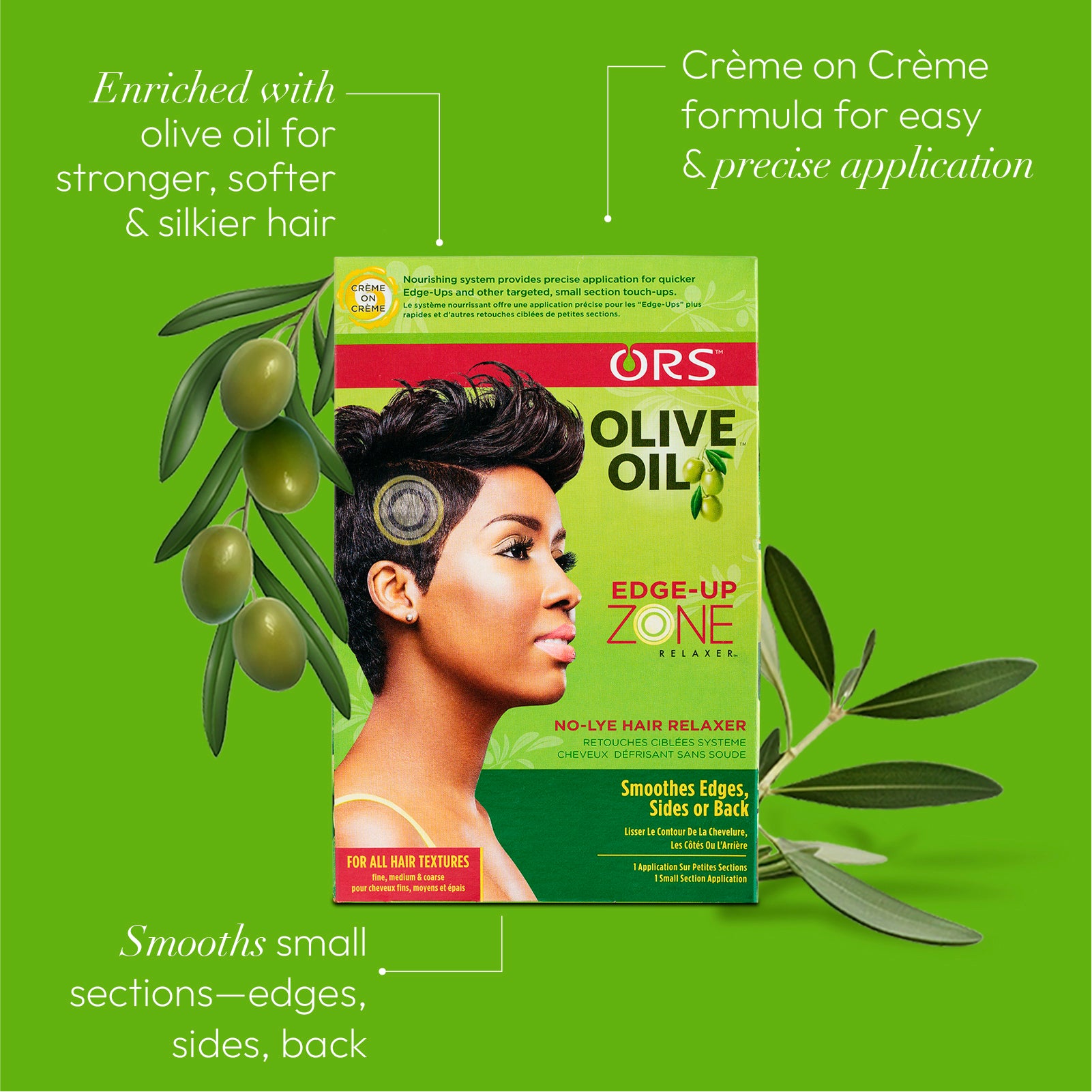 ORS Olive Oil Edge-Up Zone No-Lye Hair Rela… | ORS Hair Care – ORS