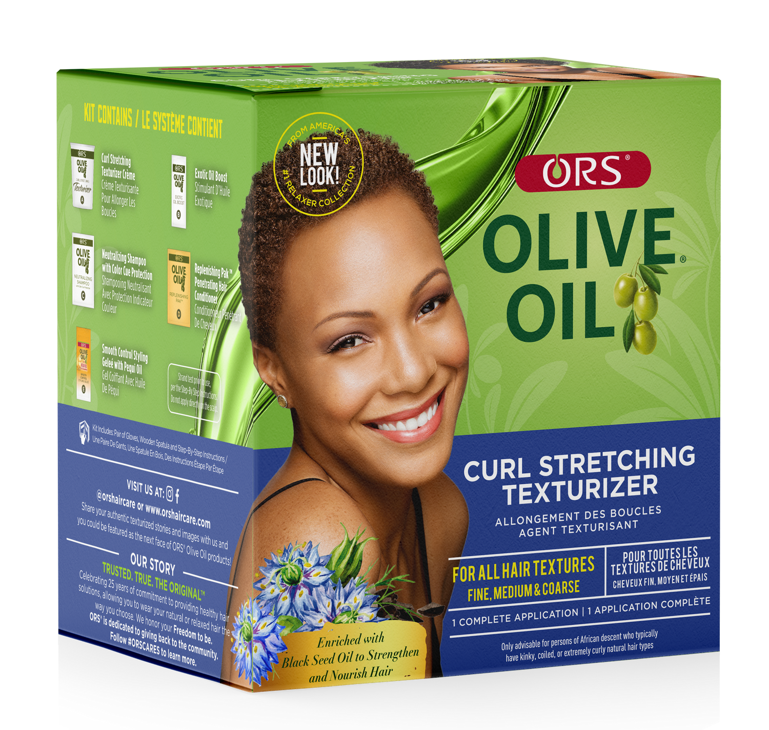 ORS Olive Oil Curl Stretching Texturizer for All Hair Textures