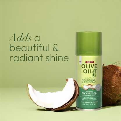 ORS Olive Oil Nourishing Sheen Spray for Restorative Shine (2.0 oz)