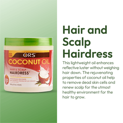 ORS Coconut Oil Hair and Scalp Hairdress (5.5 oz)