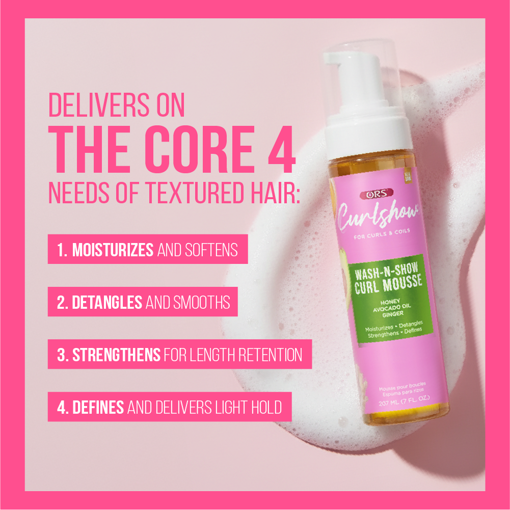 ORS Curlshow Wash-n-Show Curl Mousse (7.0 oz)