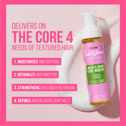 ORS Curlshow Wash-n-Show Curl Mousse (7.0 oz)