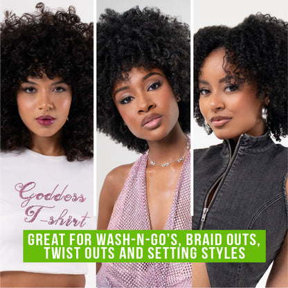 Curlshow Wash-n-Show Curl Mousse with Honey, Avocado Oil &amp; Ginger (7.0 oz)