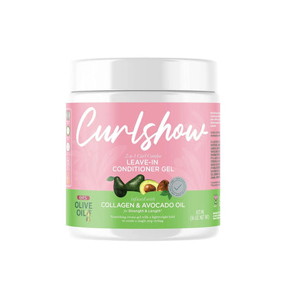 ORS Olive Oil Curlshow Leave-In Conditioner Gel for Strength &amp; Length (16.0 oz)