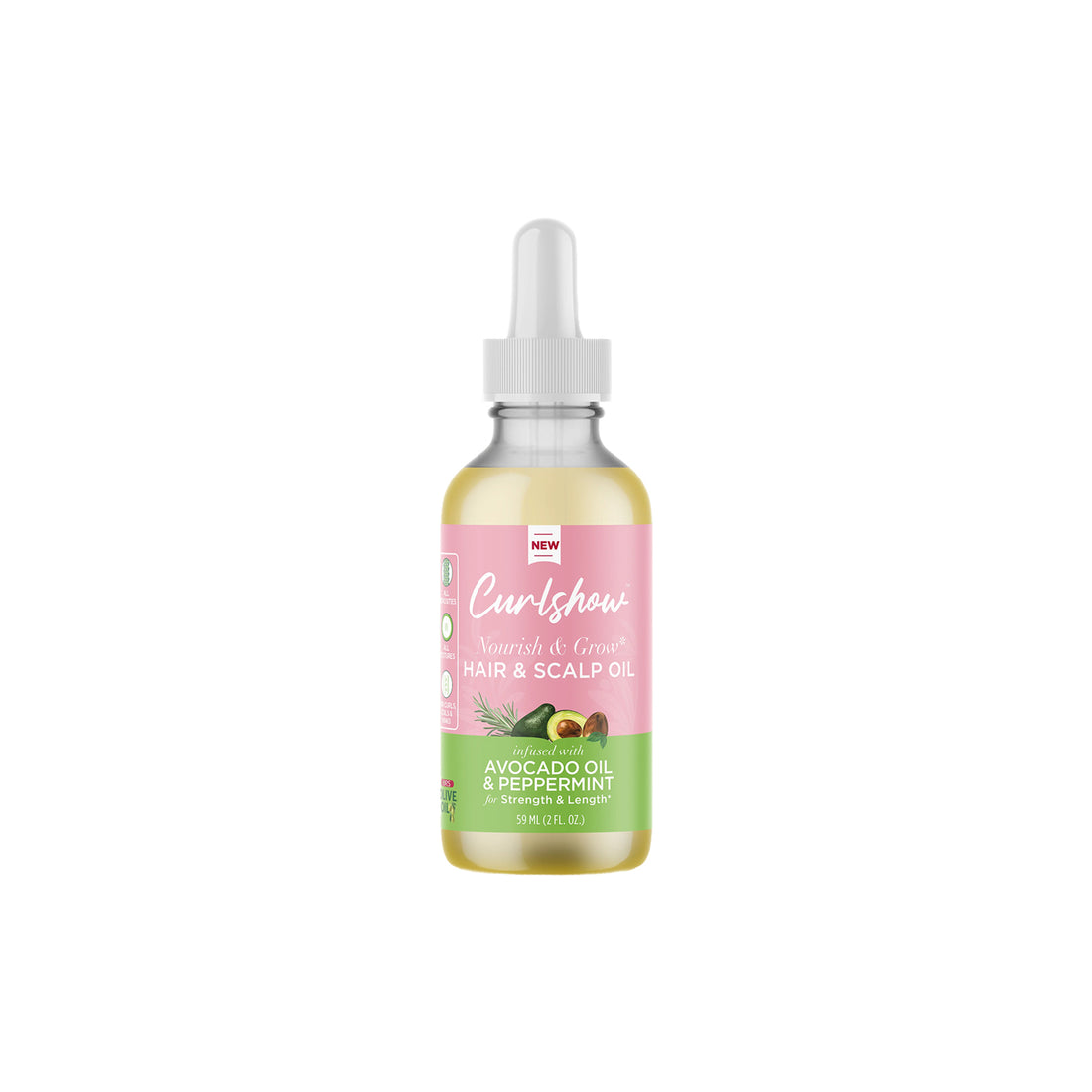 ORS Olive Oil Curlshow Hair &amp; Scalp Oil for Strength &amp; Length (2.0 oz)