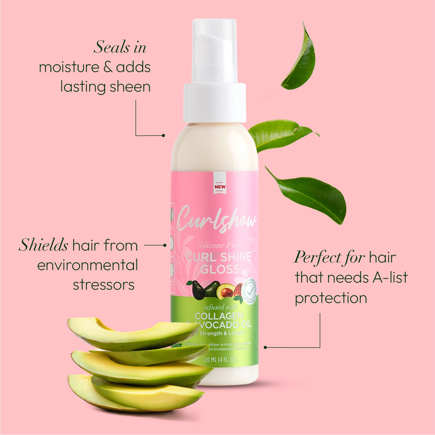 ORS Olive Oil Curlshow Curl Shine Gloss For Strength &amp; Length  (4.0 Oz)