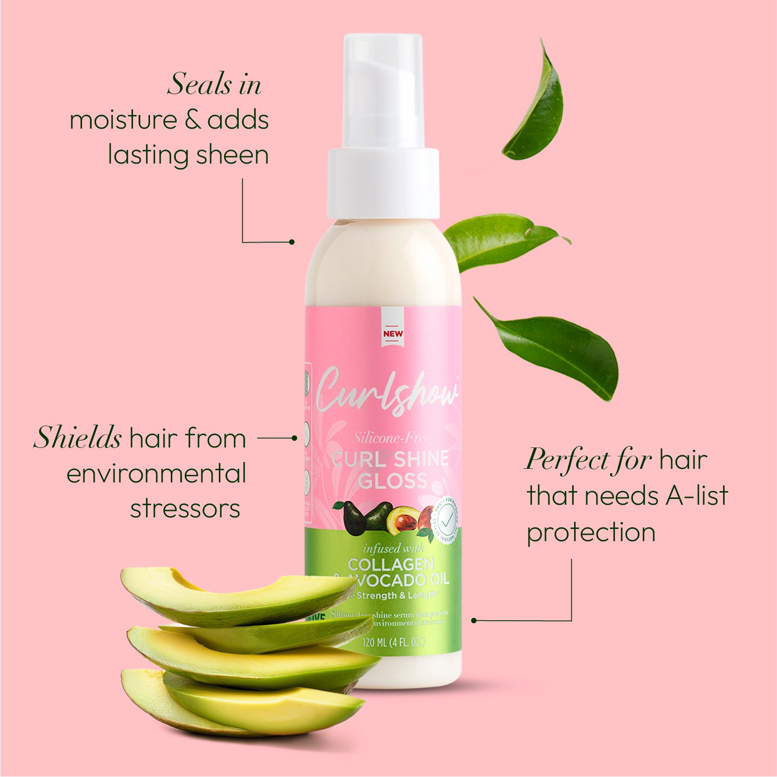 ORS Olive Oil Curlshow Curl Shine Gloss For Strength &amp; Length  (4.0 Oz)