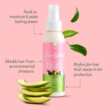 ORS Olive Oil Curlshow Curl Shine Gloss For Strength &amp; Length  (4.0 Oz)