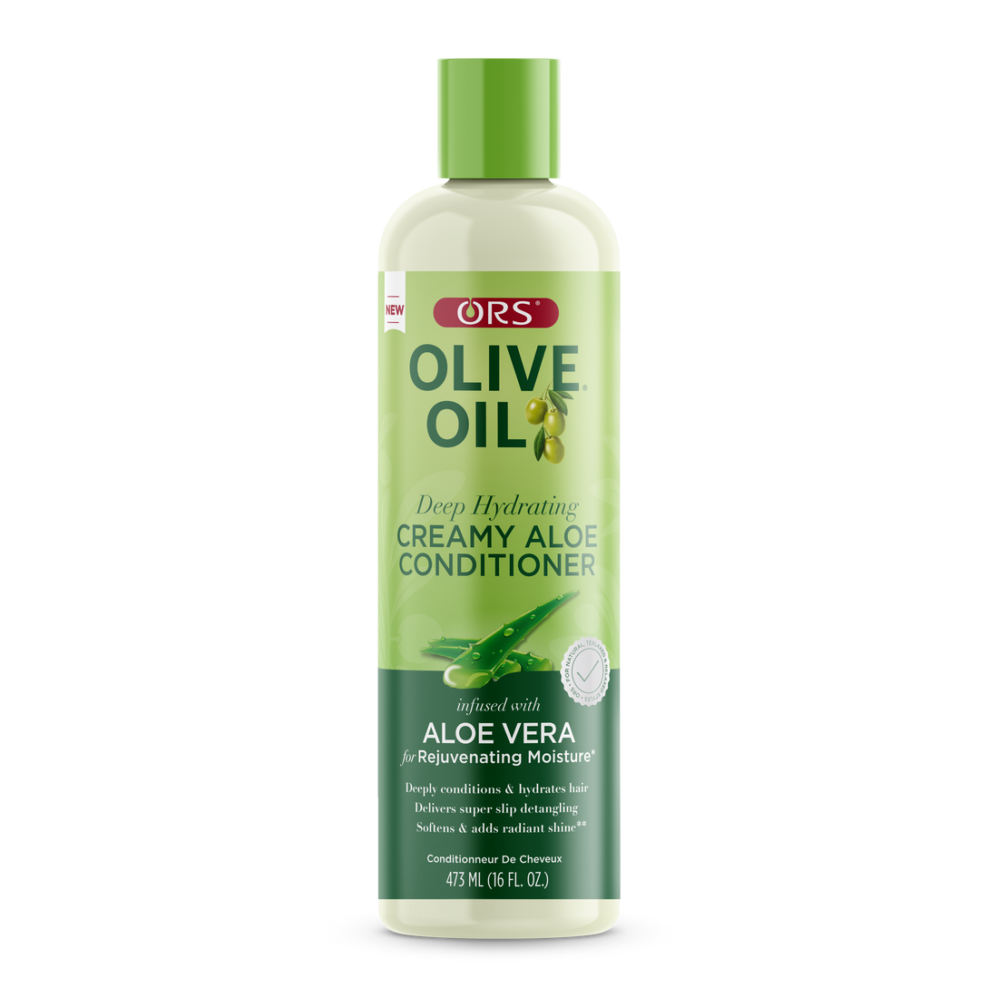 ORS Olive Oil Deep Hydrating Creamy Aloe Conditioner for Rejuvenating Moisture (16.0 oz)