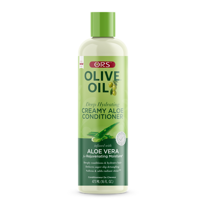 ORS Olive Oil Deep Hydrating Creamy Aloe Conditioner for Rejuvenating Moisture (16.0 oz)