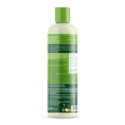 ORS Olive Oil Deep Hydrating Creamy Aloe Conditioner for Rejuvenating Moisture (16.0 oz)