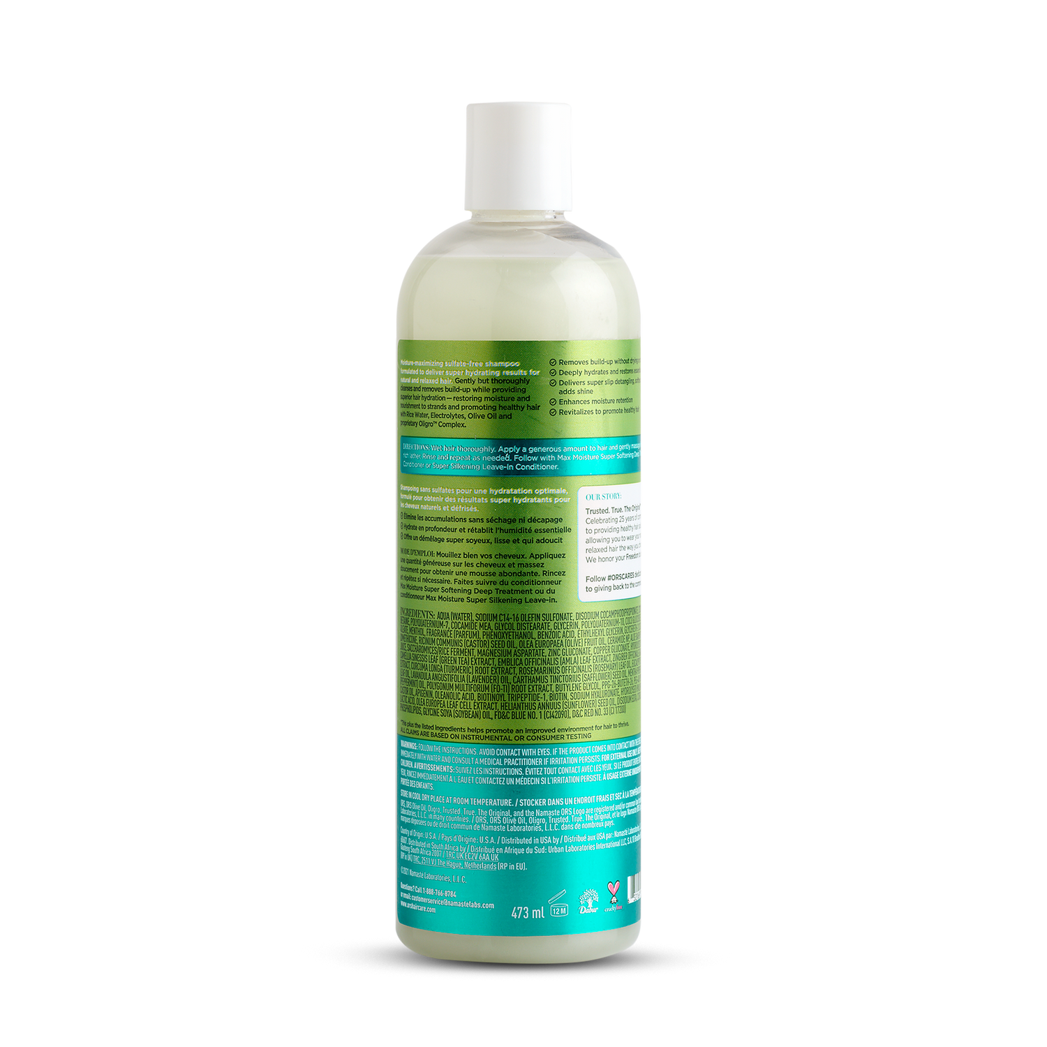 ORS Olive Oil Max Moisture Sulfate-Free Shampoo (16.0 oz)