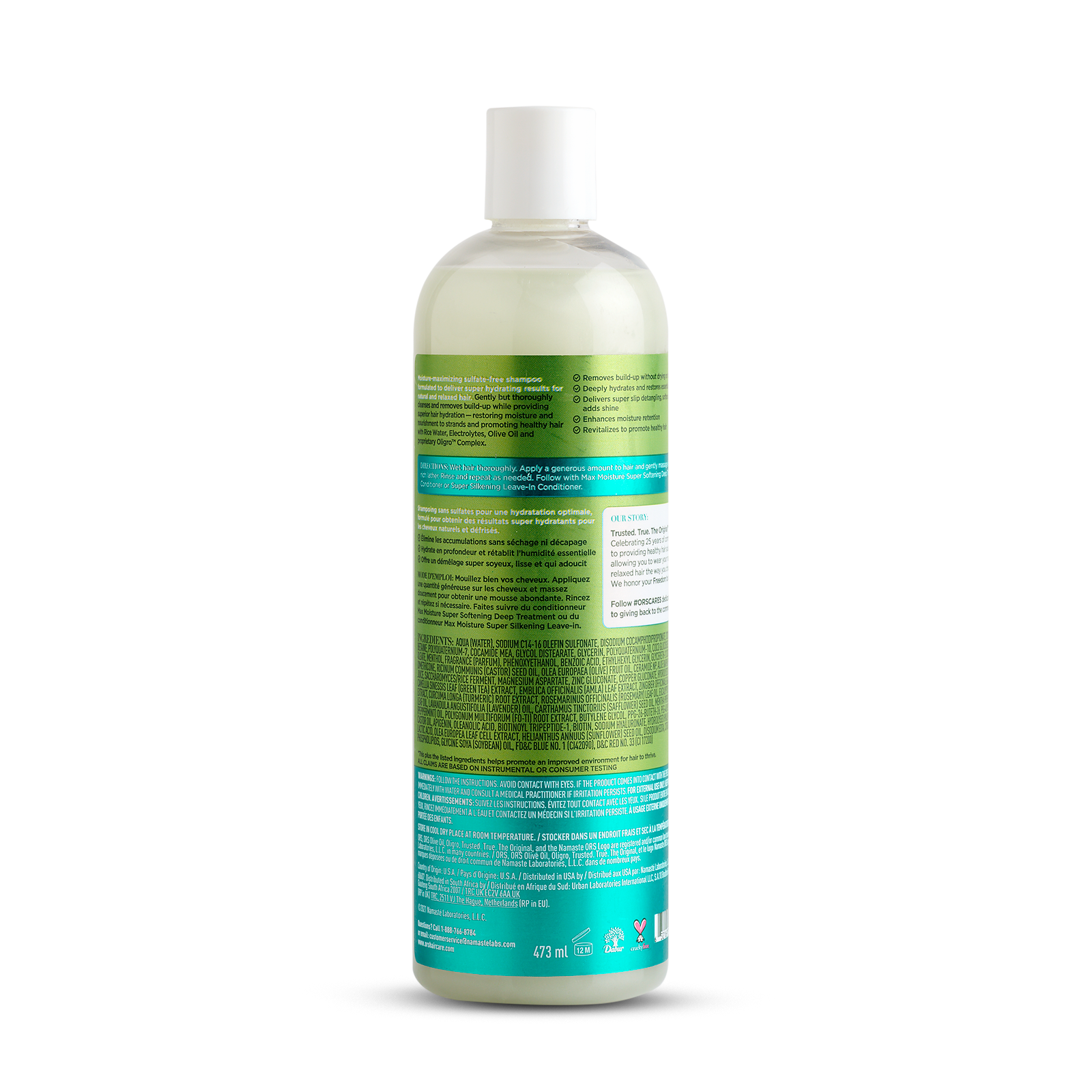 ORS Olive Oil Max Moisture Sulfate-Free Shampoo (16.0 oz)